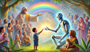 BlessingofriendshipunderaRainbowSupeAIFriends